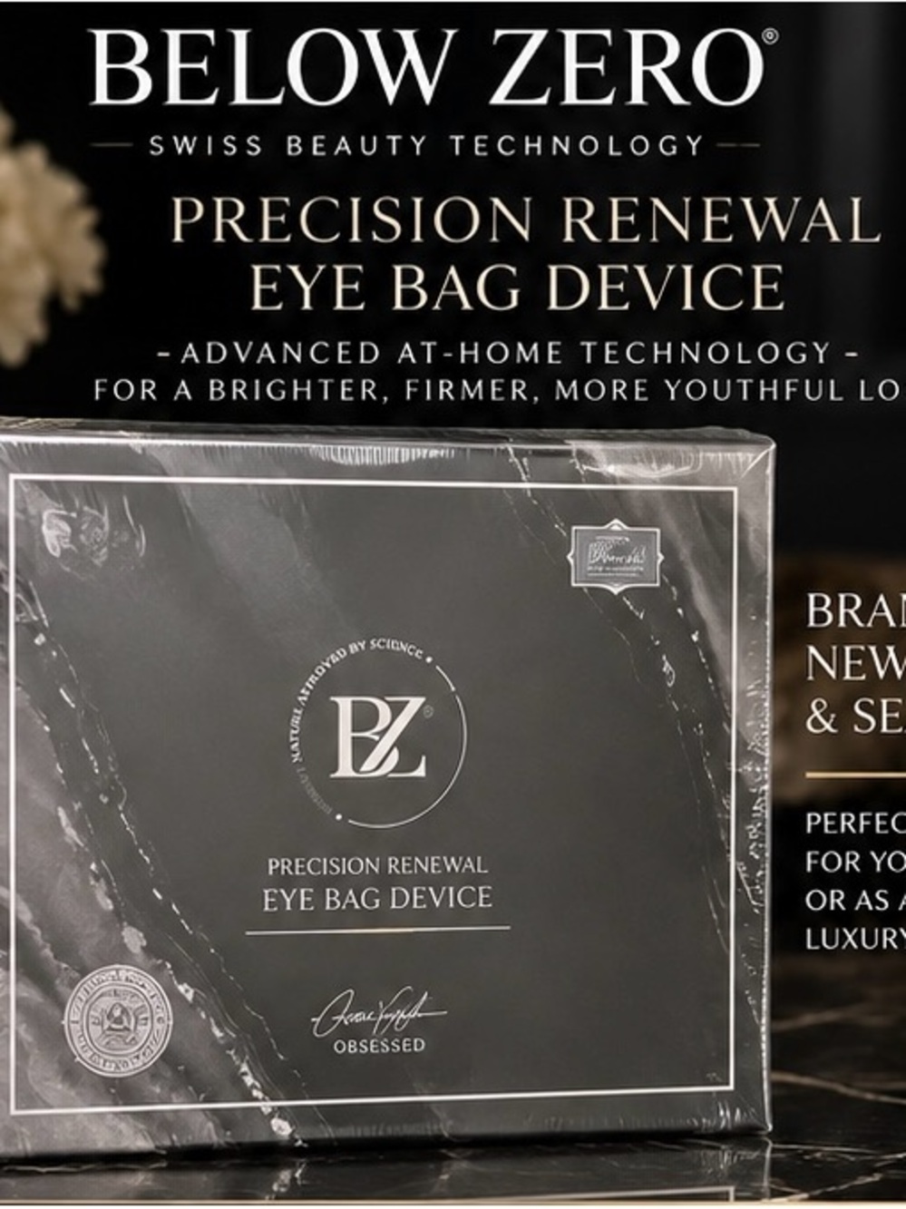 BELOW ZERO PRECISION RENEWAL EYE BAG DEVICE ✨
Manufacturer Retail Price: $4,900